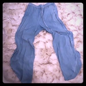 Cambray Wide Leg pants small